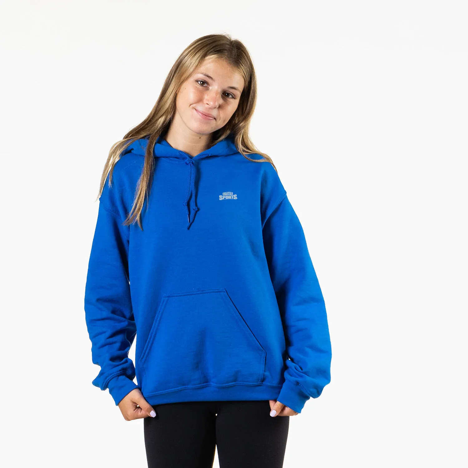 Basketball Hooded Sweatshirt - Basketball Dog (Back Design) 